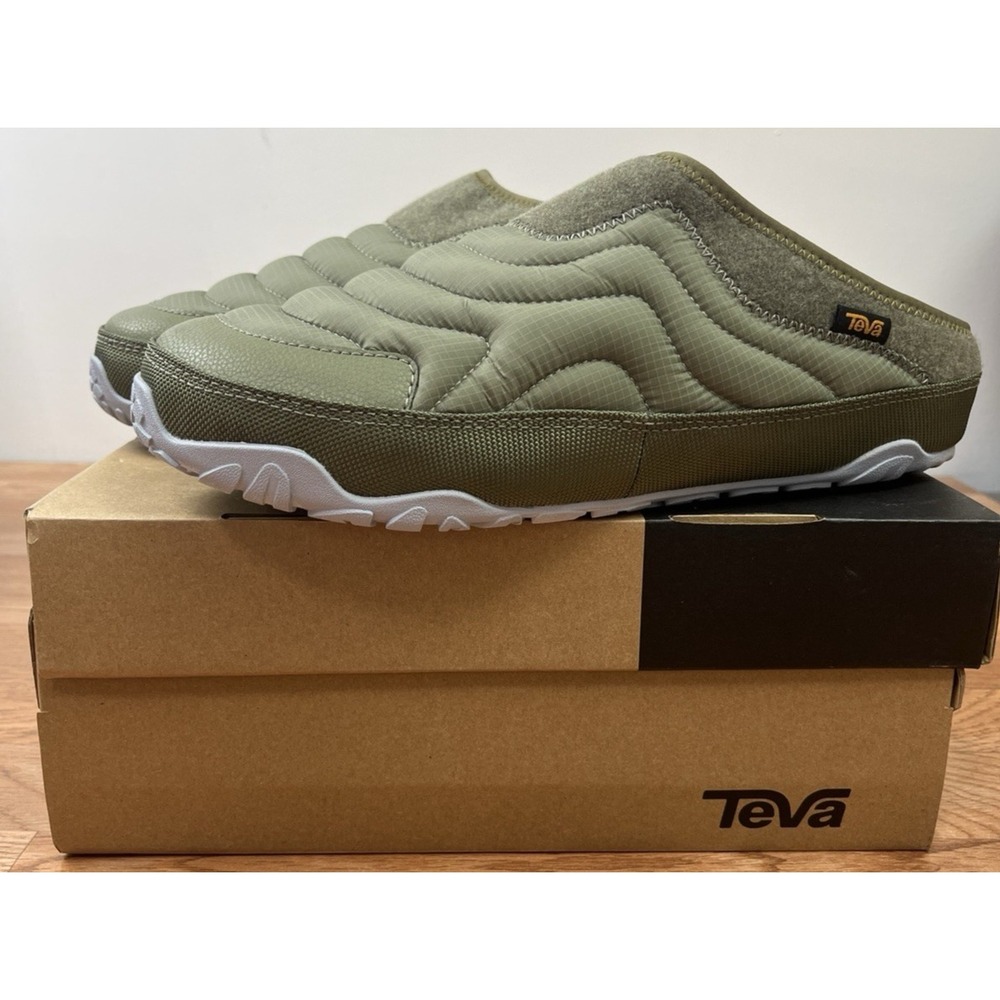Teva ReEmber Terrain Slip-on Shoes Green Mens 10/Womens 12 NEW